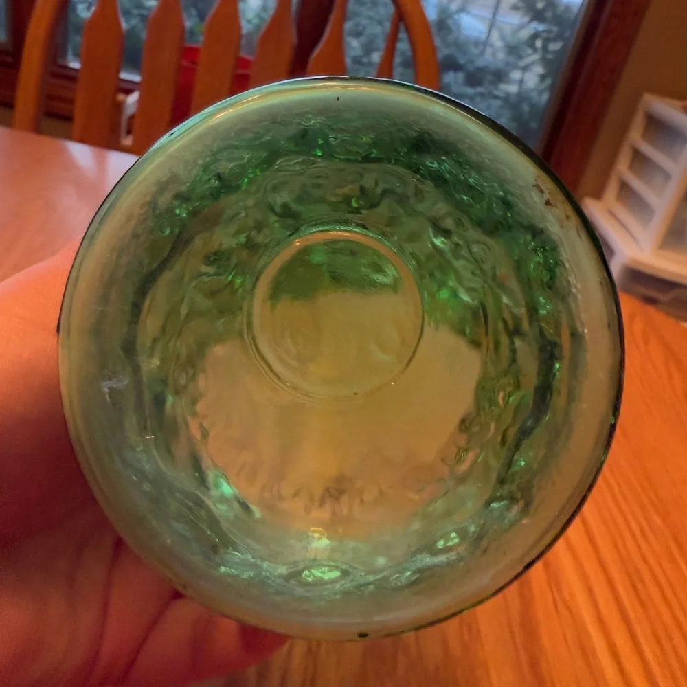 Vintage Green E.O. Brody Vase